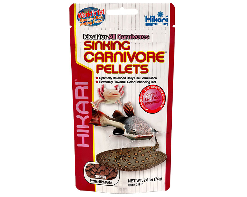 Hikari Tropical Sinking Carnivore Pellets - 74G