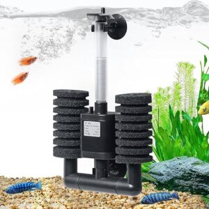 Sun-Sun JF-80 Mini Bio Chemical Sponge Filter with InBuild Pump