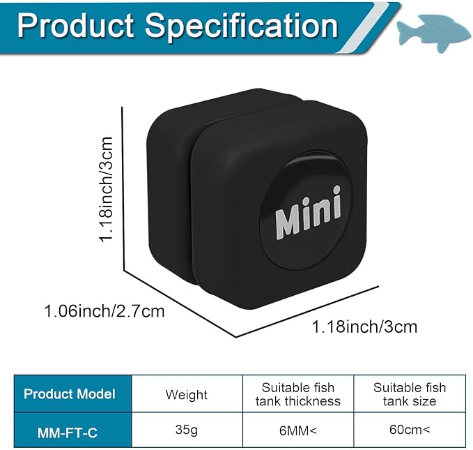 Mini Magnet Glass Cleaner