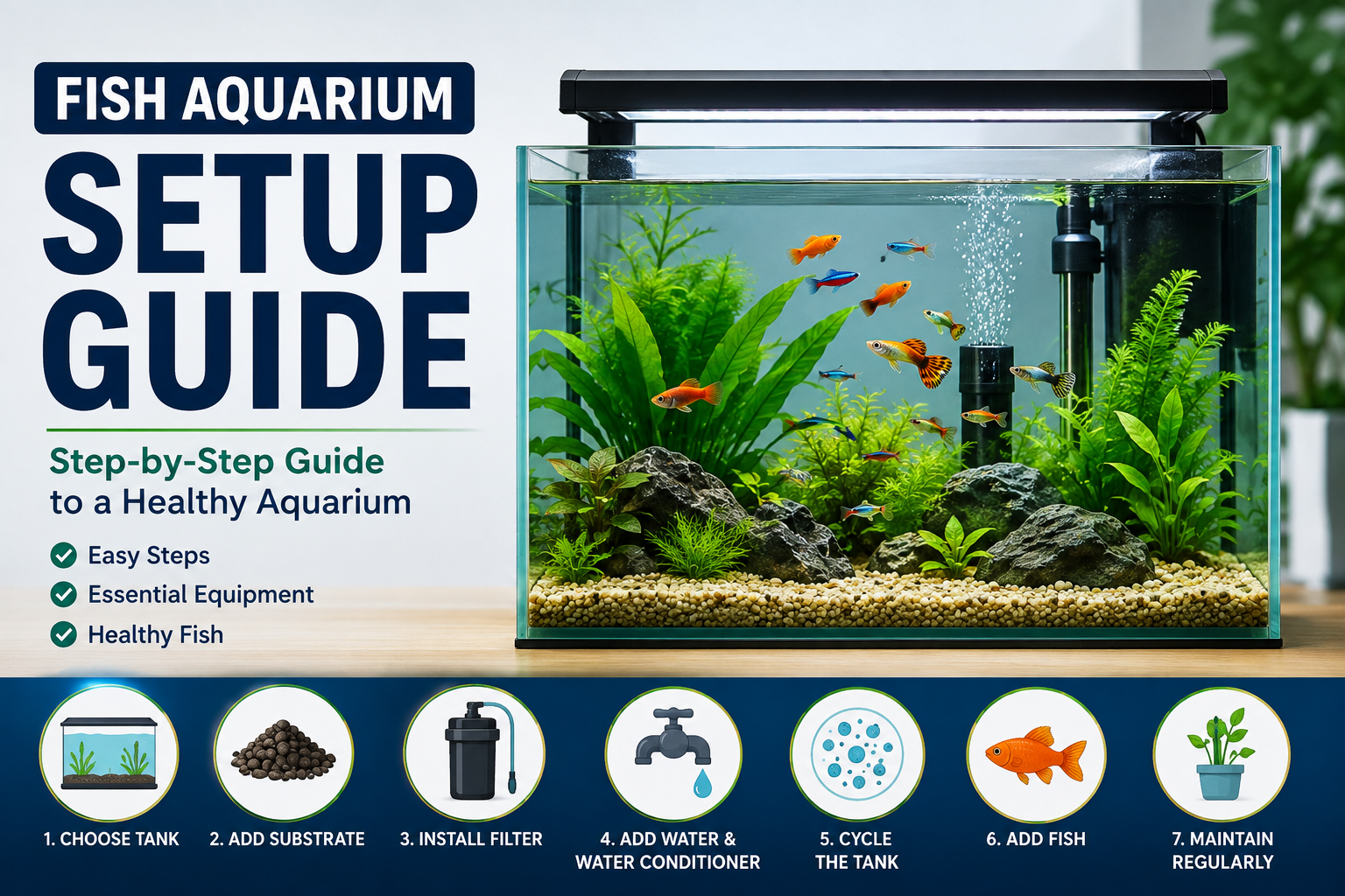 Fish Aquarium Setup Guide for Beginners