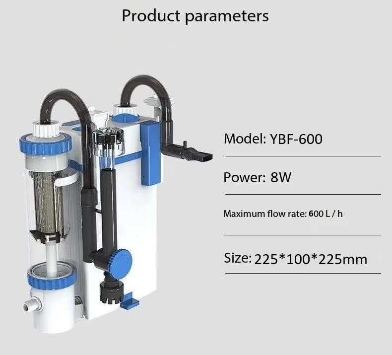 SUNSUN YBF-600 HOB Canister Filter in best price.