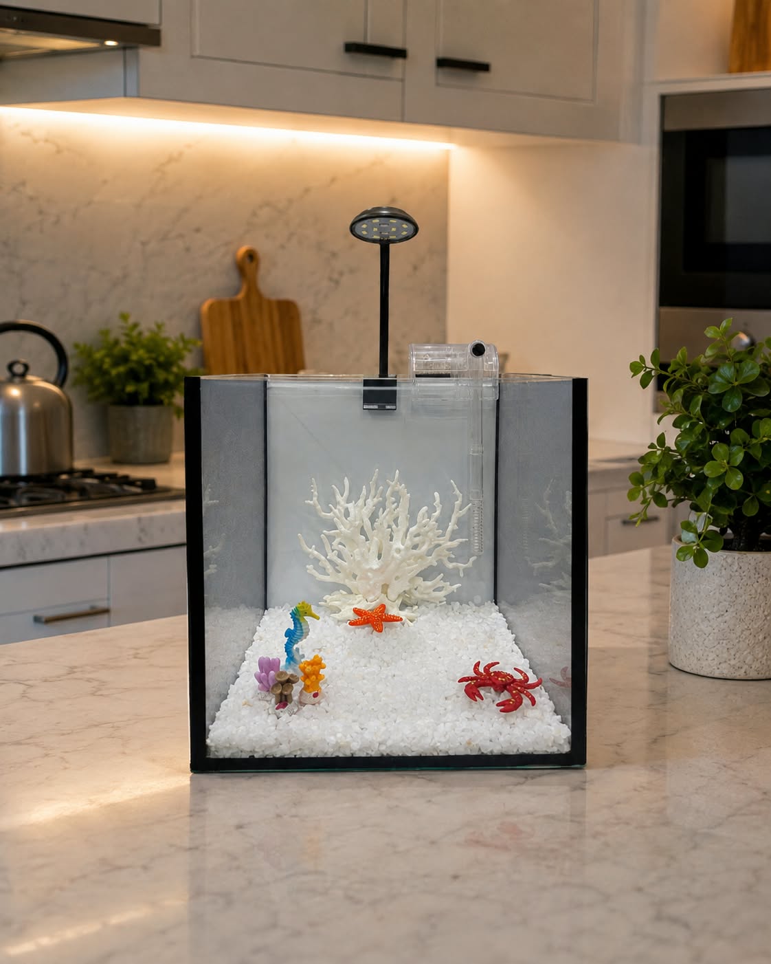 ALL-IN-ONE 8" Cube Aquarium
