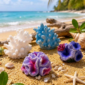 Realistic Small Coral (4 Pcs)
